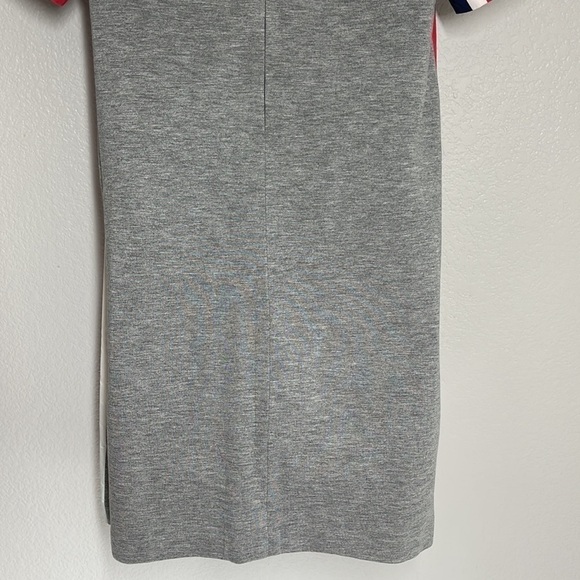 Marni Short Sleeve Multicolored Striped Dress Jersey Back Size 14 - Picture 7 of 13